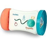 BEBÉ FUERTE By Robin Arzόn - Marathon Maze 2-in-1 Activity Mirror Baby Activity Center Sensory Toys Workout Bilingual and Tod