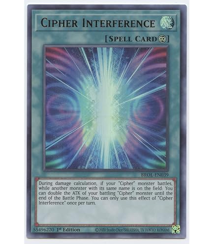 cipher yugioh deck Yu-Gi-Oh! Deck Recipe Details