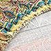 MAXYOYO 4 Piece Bed Sheets Set Flat Sheet + Fitted Sheet + 2 Pillow Cases, Sanded Cotton Colorful Bohemian Sheet Sets - Luxurious, Comfortable, Soft Sheet Full Queen King Size (Full)