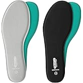 7STROBBS 2 Pairs Memory Foam Insoles for Women,Replacement Cushion Shoe Inserts for Sneaker Work Boots Running Shoes,Shock Absorbing Comfort Inner Soles for Foot Pain Relief,US6.5
