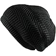 RW Knitted Slouchy Cotton Classic Rasta Beanie