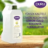 DURU Lemon Scented Mini Water Canister 1 Litre (8 Piece Offer) Turkish Fragrance view 2