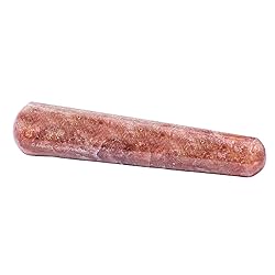 Amazing Gemstone Strawberry Quartz Crystal Wand