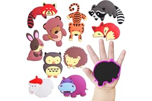 SUPINEEDO Fridge Magnets for Toddlers,Refrigerator Magnets for Kids Full Back Magnetic Rubber Kids Magnets Educational Toy Baby Magnet Gift Cute Animal Magnets