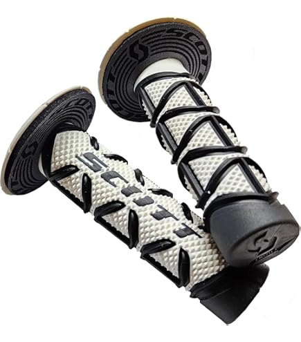 Amazon.com: SCOTT 219627-0001 Deuce + Donut Motocross Grips