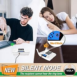 SANZUCO Intercoms Wireless for Home Upgraded, Hands