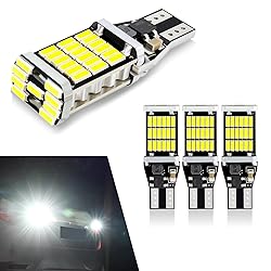 Sinytuto Pack-4 LED Reverse Lights, T15 4014 45SMD