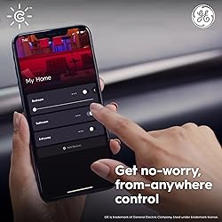 GE CYNC A21 Smart LED Light Bulbs, Color Changing