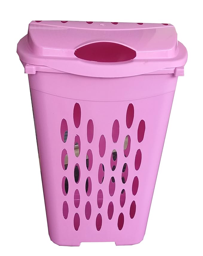 princeware laundry basket (pink) Amazon.in Home & Kitchen