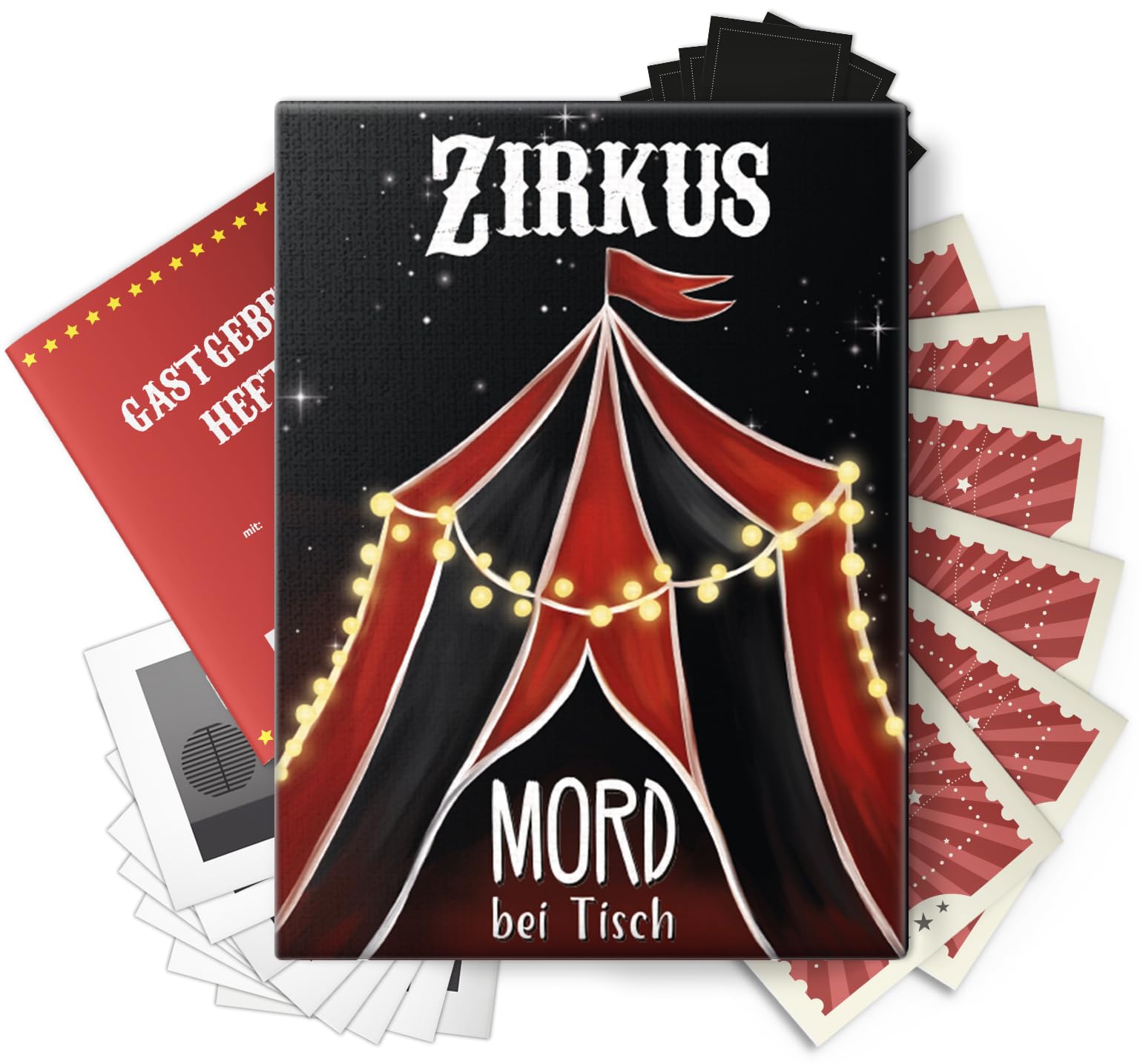MORD bei Tisch - Crime dinner for home - 6 to 8 people - The circus case
