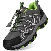 UOVO Boys Girls Kids Sneakers Hiking Running Outdoor Walking Tennis Shoes Waterproof Non Slip Fashion Sneakers(Little/Big Kids