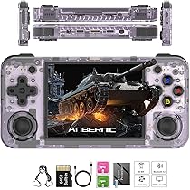 RG35XX H Retro Handheld Game Consoles Upgrade 64-bit Linux System