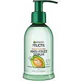 Garnier Fructis Sleek and Shine Anti-Frizz Serum, Frizzy, Dry, Unmanageable Hair, 5.1 fl; oz.