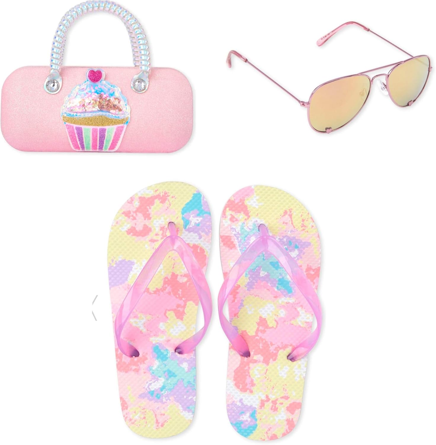 girls tie dye sandals