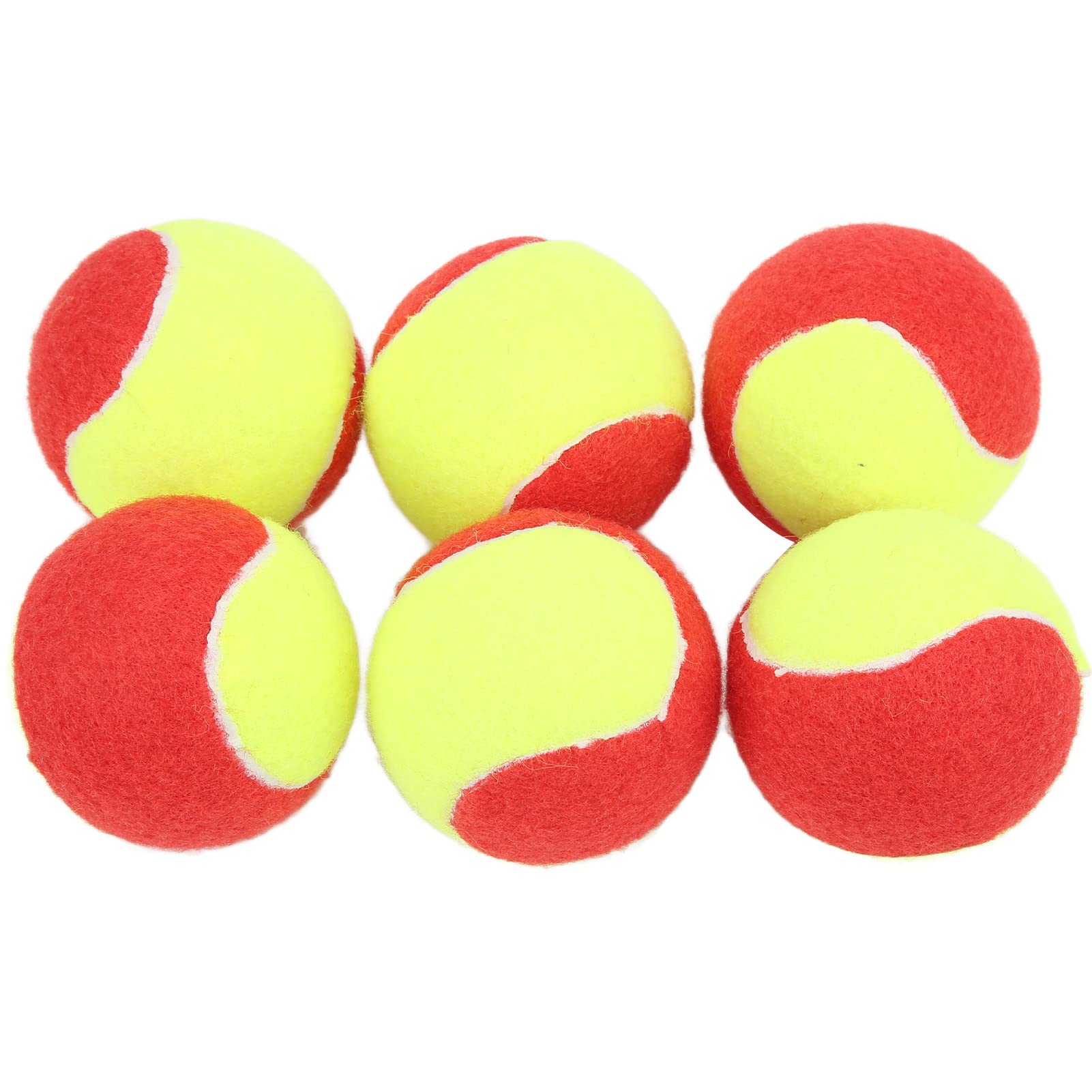 Youth Tennis Balls, Natural Rubber Beginner Tennis Balls Soft Elastic for Outdoor for Training for Practice
