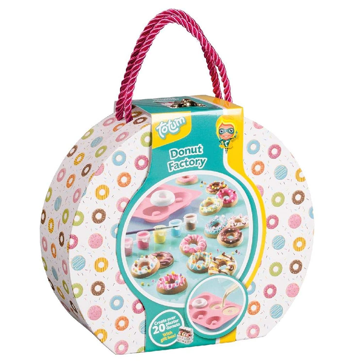 TOTUM 26018 Creativity Donut Factory Täschchen Pouch, Multicoloured