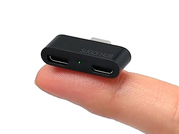 【クリックで詳細表示】システムトークス SUGOI HUB micro(スゴイハブ マイクロ) 分岐 ブラック