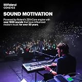 Roland GO:KEYS 5 61-Note Keyboard with ZEN-Core Over 1000 Sounds White view 4