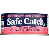 Safe Catch Wild Pacific Pink Salmon, Skinless &amp; Boneless, 5 oz (142 g)