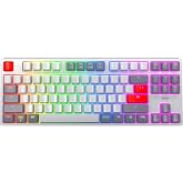 Xtrfy Cherry K4V2 TKL, Tenkeyless Mechanical Gaming Keyboard, Wired (USB-A), Adjustable RGB Lighting, 1000 Hz Polling Rate, Cherry MX2A RED Switches, Retro
