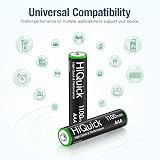 HiQuick 16 x AAA Ni-MH 1100mAh Rechargeable Batteries High Capacity view 4