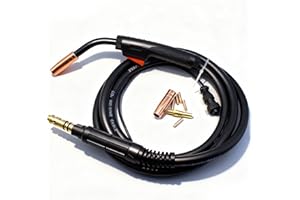 HASWELD 180A 10ft Mig Gun Replacement Lincoln Magnum 100L K530-6 Fits Lincoln PRO MIG 140 & PRO MIG 180 K2480-1 K2481-1 & SP-140T 180T,Easy-Core 140 180,Weld-Pak 125 125HD 140HD MIG Welding Gun