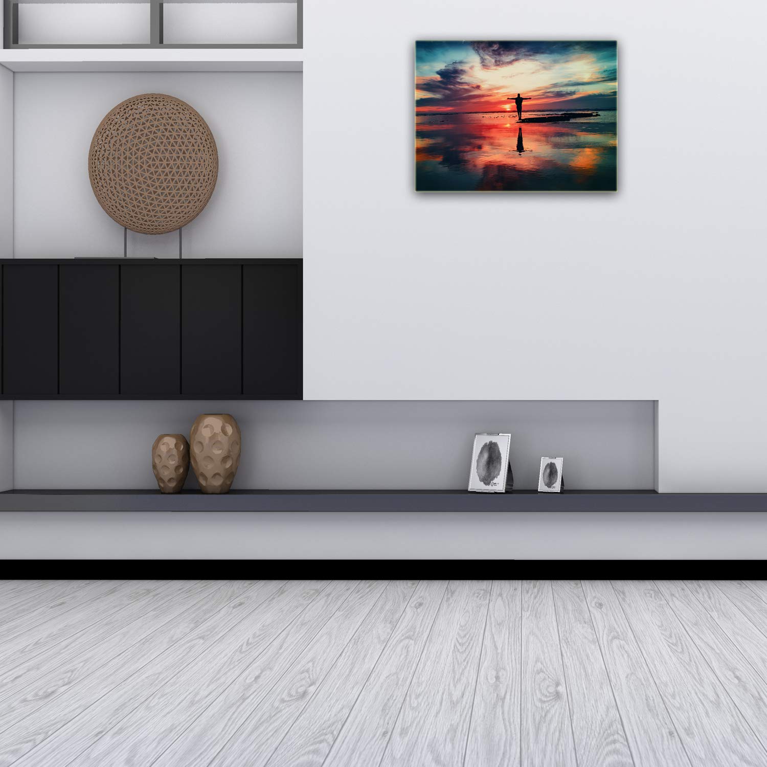 Mon Art Watercolor Jelly Fish Picture Print On Canvas Wall Art Under Sea World Photo Prints Artwork For Bathroom Decoration Living Room Bedroom Modern Contemporary Home Decor 12x16x2p Framed Pink Wall Art Posters Prints