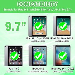 ZoneFoker 9.7" Case for iPad 6th/5th Generation