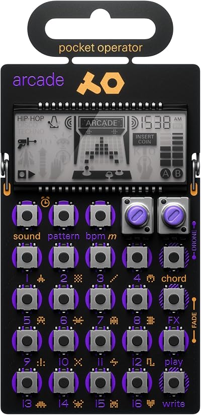 Teenage Engineering PO-20 Arcade Pocket Operator 8-bit Synthesizer Sequencer