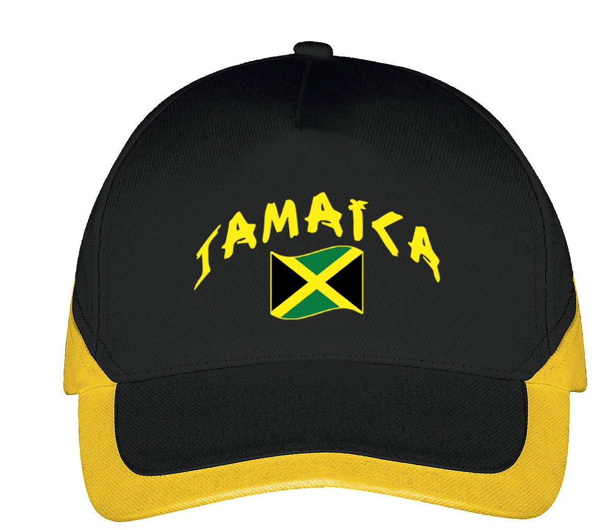 Supportershop Jamaica Unisex Hat, unisex, Cap, 5060570686290, Black, FR : Taille Unique (Taille Fabricant : Taille Unique)
