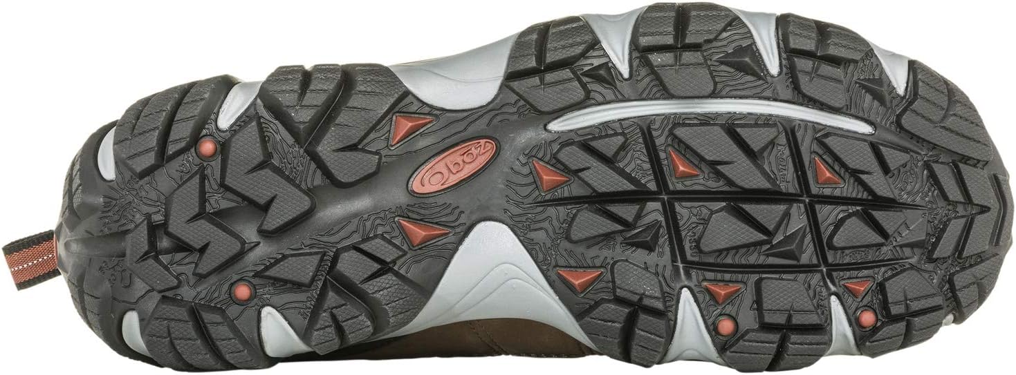 Oboz Firebrand II B-Dry Hiking Shoe - Men's Earth 13 Wide: Clothing