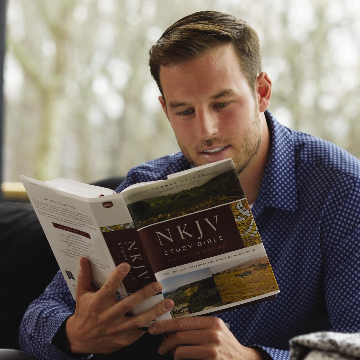 NKJV Study Bible, Hardcover, Burgundy, Full-Color, Comfort Print: The Complete Resource for Studying God’s Word NKJV Study Bible, Hardcover, Burgundy, Full-Color, Comfort Print: The Complete Resource for Studying God’s Word Hardcover