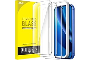 JETech Screen Protector for Google Pixel 10a, 9H Tempered Glass Film with Easy Installation Tool, Fingerprint Compatible, HD 