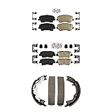 Transit Auto Front Rear Ceramic Disc Brake Pads Kit