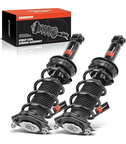 A-Premium Front Pair (2) Complete Strut & Coil Spring Assembly Compatible With Subaru Impreza 2015-2016, 2.0L, Driver And Passenger Side, Replace# 18920498, 18920499, Complete Assemblies - Canada - View #2