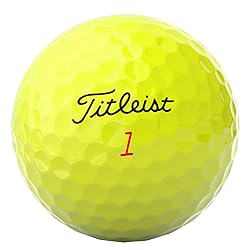Titleist TruFeel Golf Balls, Yellow