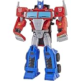 Transformers E3639 Cyberverse Action Attackers: Ultra Class Optimus Prime Action Figure Toy