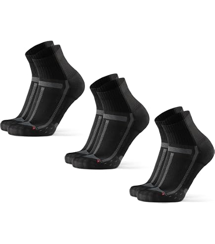 Lot 3 Paires Chaussettes Running Femme Risipu - Anti-ampoules Et Respirantes
