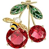 HETICA Animal Brooch for Women, Funny and Cute Flower Brooch Safety Pins Clothing Backpack Hat Decoration Enamel Pins Fashion Women Brooches and Pins Jewelry