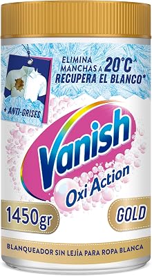 Oxi Advance - Quitamanchas Multibeneficio Y Blanqueador Para Ropa Blanca, En Polvo, Sin Lejía, 1,2kg