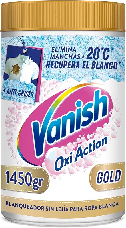 Oxi Advance - Quitamanchas Multibeneficio Y Blanqueador Para Ropa Blanca, En Polvo, Sin Lejía, 1,2kg