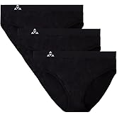 Balanced Tech Moisture Wicking Underwear for Women, Seamless Workout Hipster Brief Bikini Panties