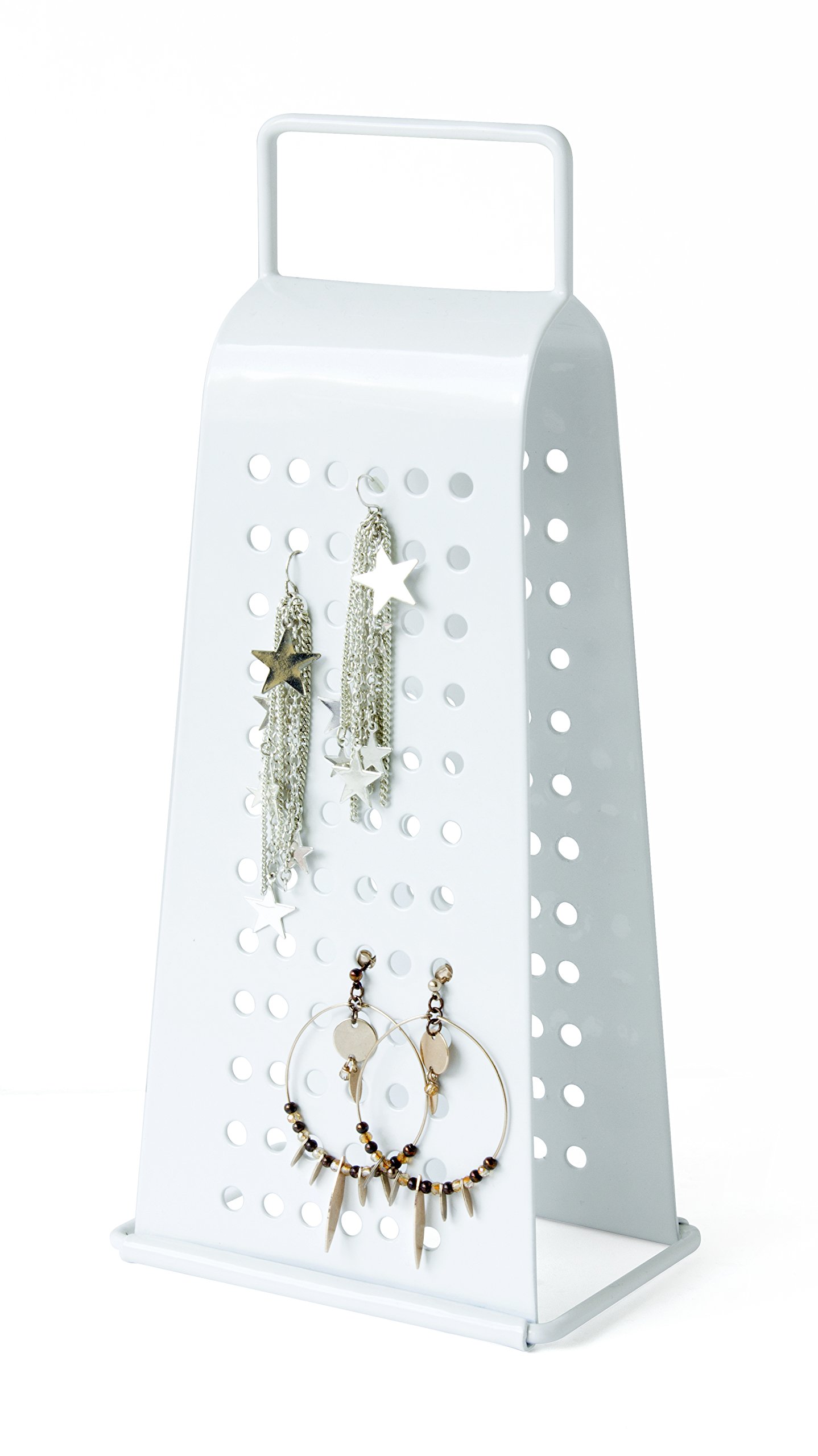 Gelco 3467937095610 Recup White Metal Jewellery Stand 9x11.5x26 cm