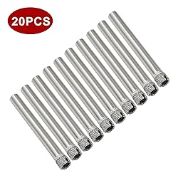 Hordion 20 Pcs 6mm / 1/4 Inch Diamond Drill Bit