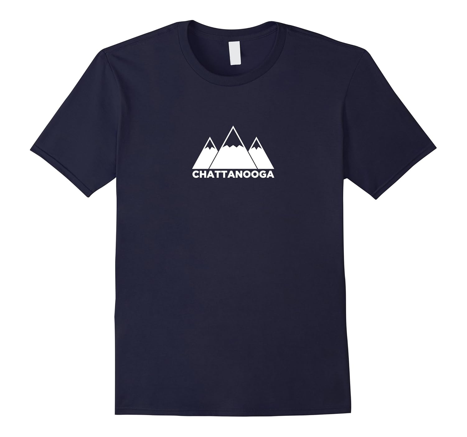 Retro Three Mountain - Chattanooga Tennessee T Shirt-ANZ