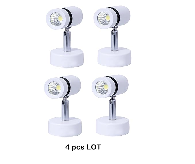 Glitz LED set of 4 Spot Lights 3w Warm white. 3000k finest quality, bright light, with .