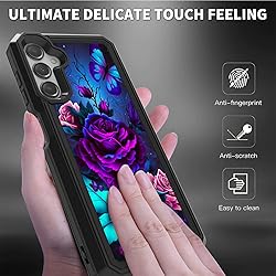 BPQOJB for Samsung Galaxy S24 Plus Case with Purple