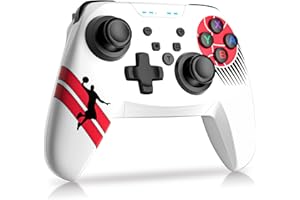 PowerLead Switch Controller - Pro Controller for Windows PC/Switch Lite/Switch OLED - Basketball Switch Remote Controller Gamepad Joystick with Motion, Turbo & Auto Dual Vibration, Screenshot