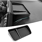 OUSUWO Center Console Organizer Tray Compatible with 2019-2025 Toyota RAV4 & Prime Accessories, Dashboard Storage Box Dash Organizer (ONLY Fit 8" Multimedia Display Screen) for RAV-4 Accessories
