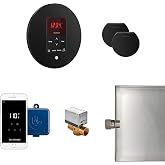 Mr. Steam Butler Round Max Packages (Matte Black)